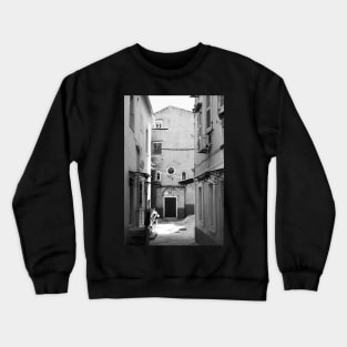 A View of Corfu Town, Greece Crewneck Sweatshirt